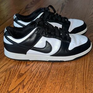 Black & White Nike Panda Dunks - men’s size 10.5